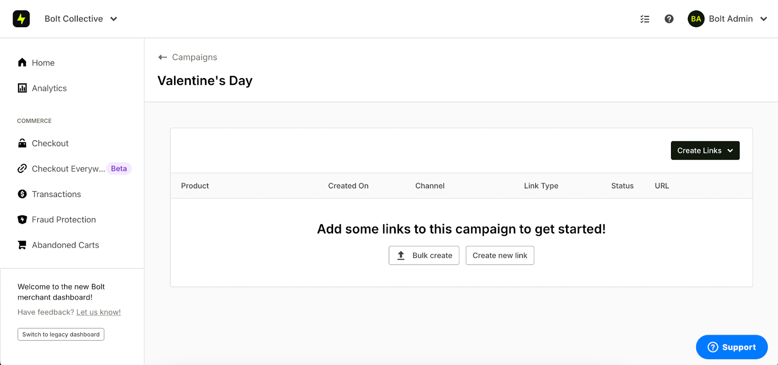 Manage campaigns.